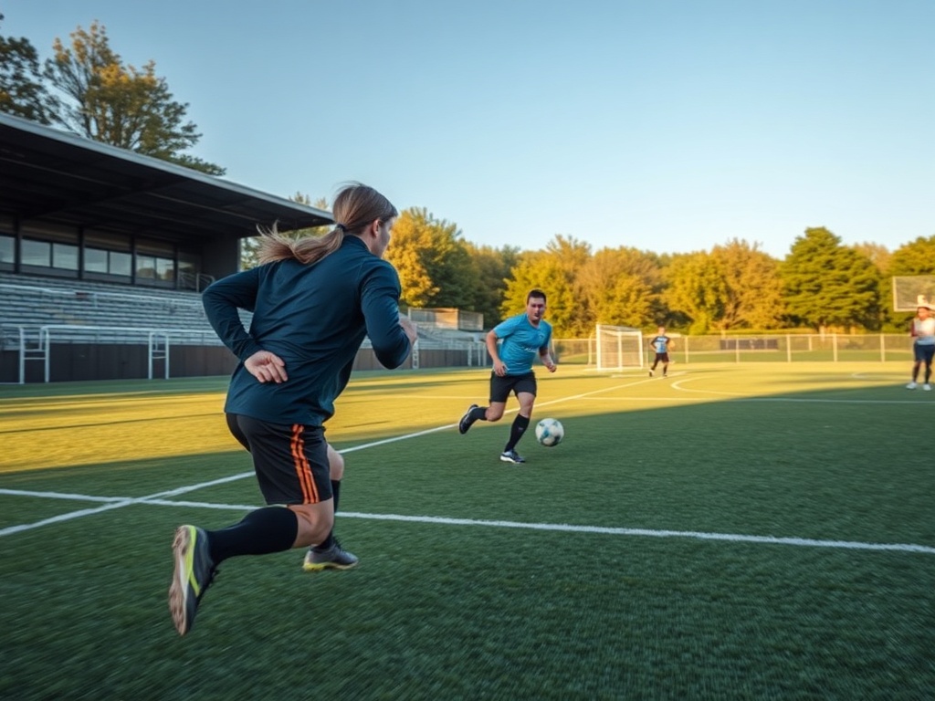 Adrian Puncewicz, młody piłkarz z Ostrowca Świętokrzyskiego, wypożyczony z KSZO 1929 do Arki Pawłów.